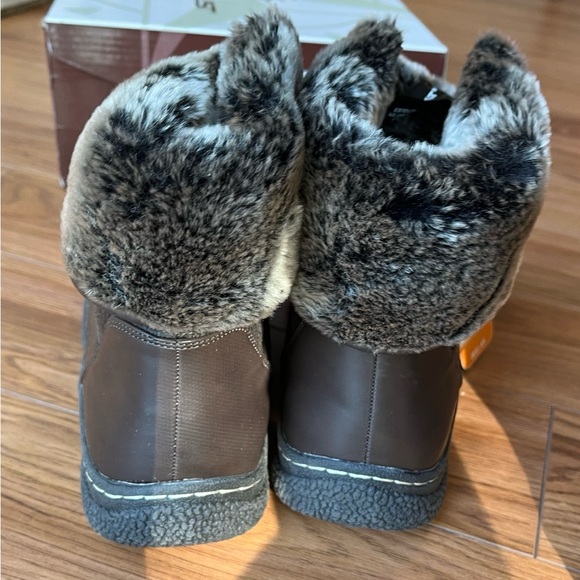 Wanderlust New Gill 2 Size 10W Warm Ankle Boot Lined Fur - Picture 6 of 8